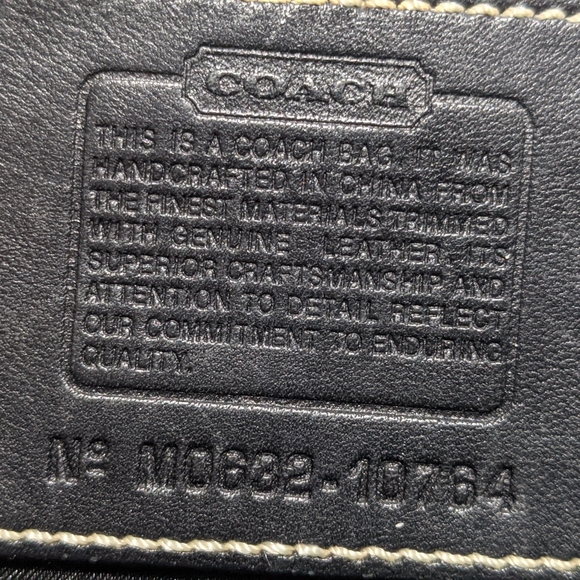 Black Coach Purse - Picture 7 of 7